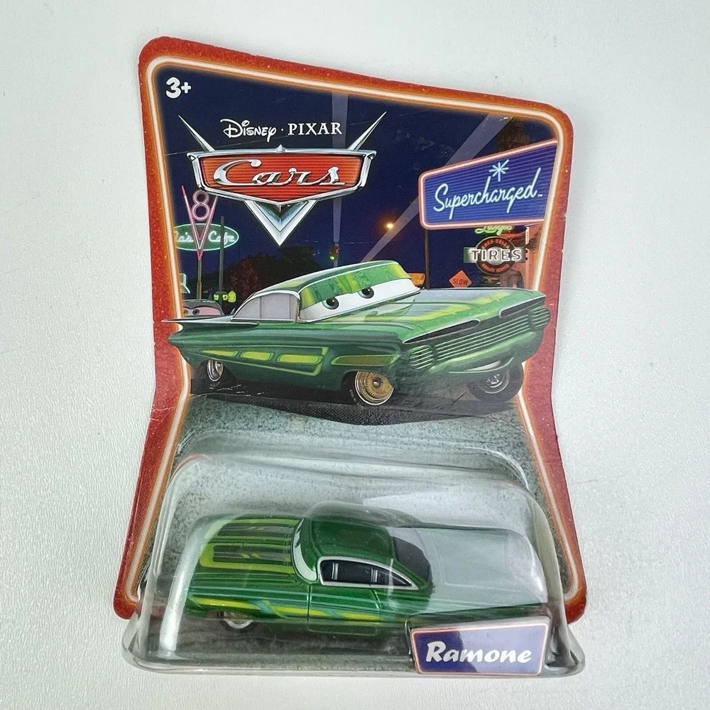 Vintage Disney Pixar Cars Supercharged Series GREEN RAMONE Die Cast